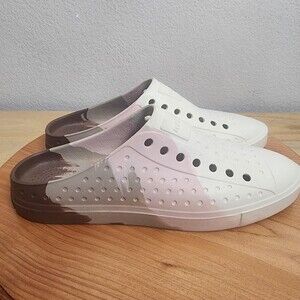 Native Shoes Jefferson Clog Marble Mens Size 8 Slip On Multicolor Comfort Casual